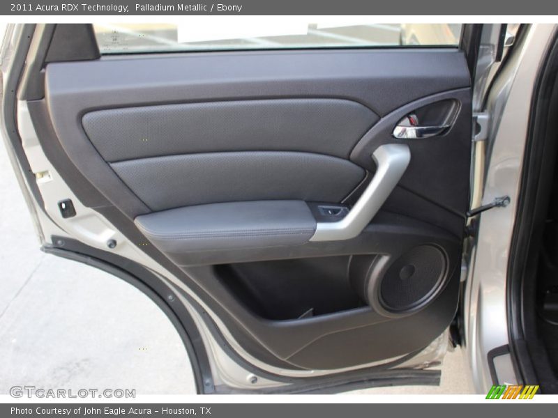 Palladium Metallic / Ebony 2011 Acura RDX Technology