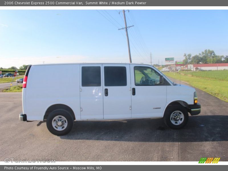 Summit White / Medium Dark Pewter 2006 Chevrolet Express 2500 Commercial Van
