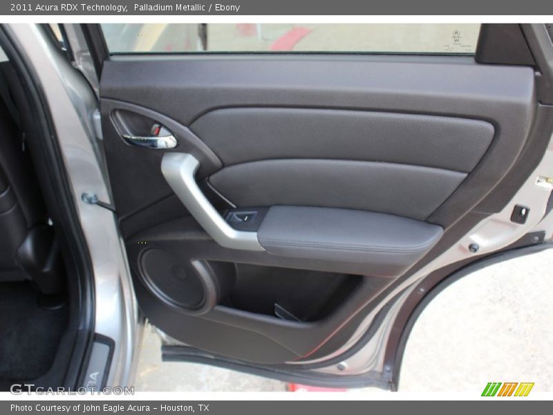 Palladium Metallic / Ebony 2011 Acura RDX Technology