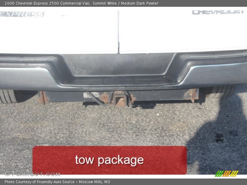 Summit White / Medium Dark Pewter 2006 Chevrolet Express 2500 Commercial Van