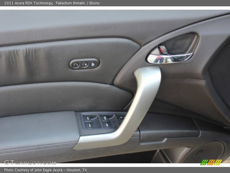 Palladium Metallic / Ebony 2011 Acura RDX Technology