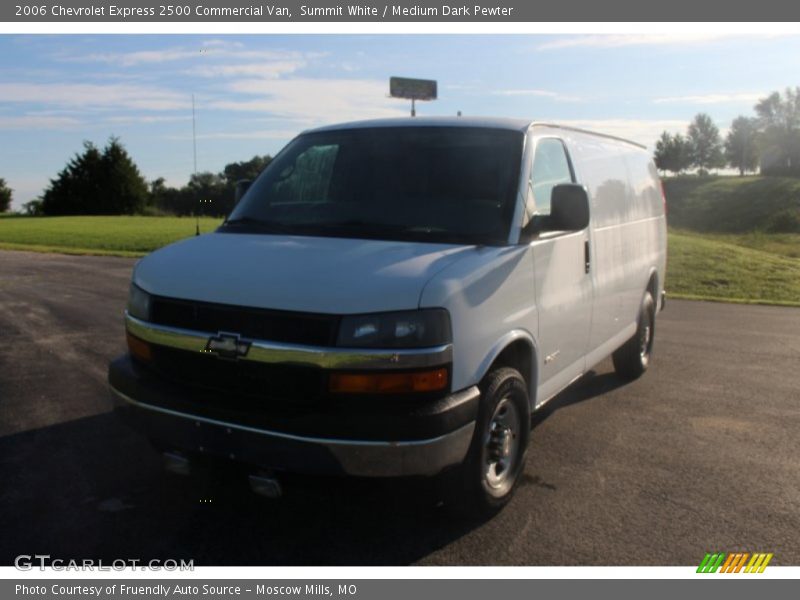 Summit White / Medium Dark Pewter 2006 Chevrolet Express 2500 Commercial Van