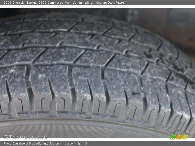 Summit White / Medium Dark Pewter 2006 Chevrolet Express 2500 Commercial Van