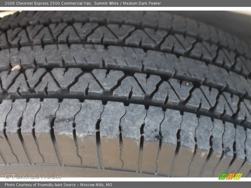 Summit White / Medium Dark Pewter 2006 Chevrolet Express 2500 Commercial Van