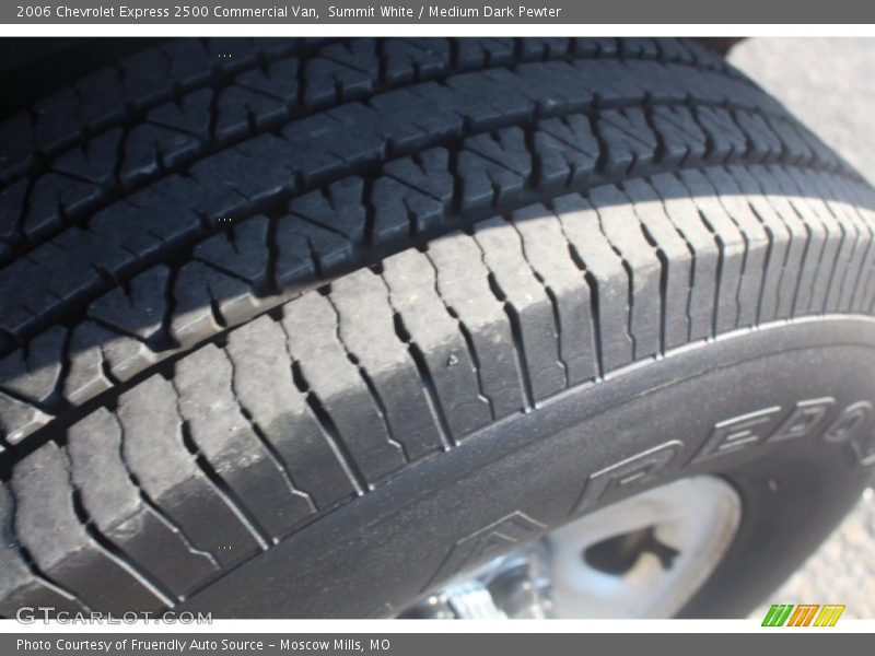 Summit White / Medium Dark Pewter 2006 Chevrolet Express 2500 Commercial Van