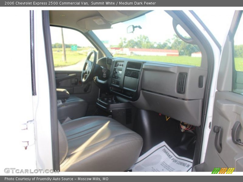 Summit White / Medium Dark Pewter 2006 Chevrolet Express 2500 Commercial Van