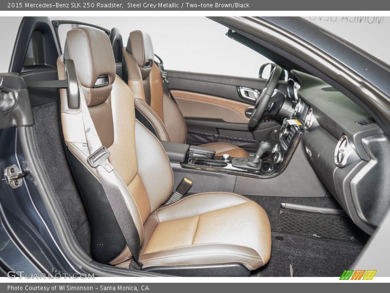  2015 SLK 250 Roadster Two-tone Brown/Black Interior