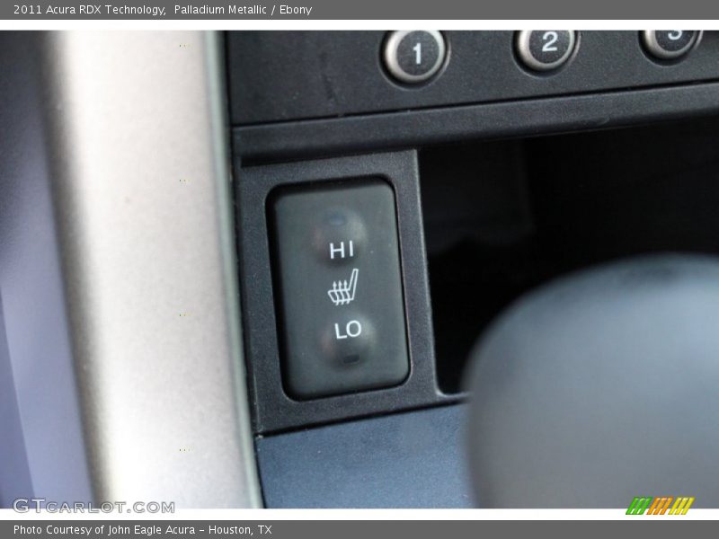 Palladium Metallic / Ebony 2011 Acura RDX Technology