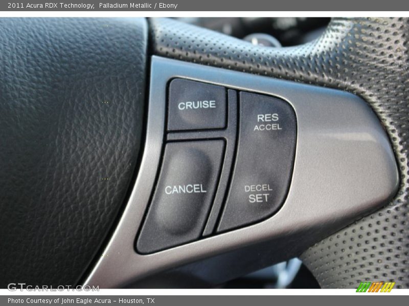 Palladium Metallic / Ebony 2011 Acura RDX Technology