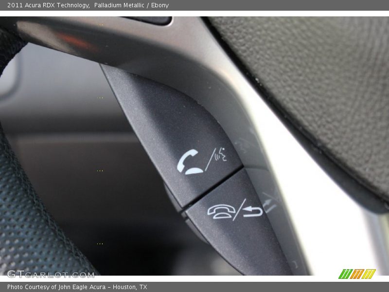 Palladium Metallic / Ebony 2011 Acura RDX Technology