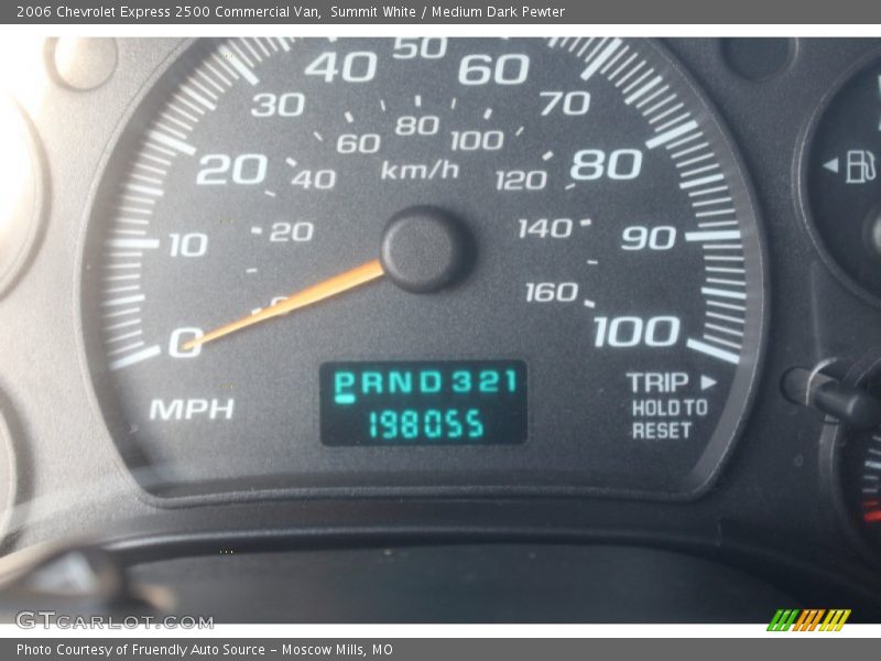 Summit White / Medium Dark Pewter 2006 Chevrolet Express 2500 Commercial Van