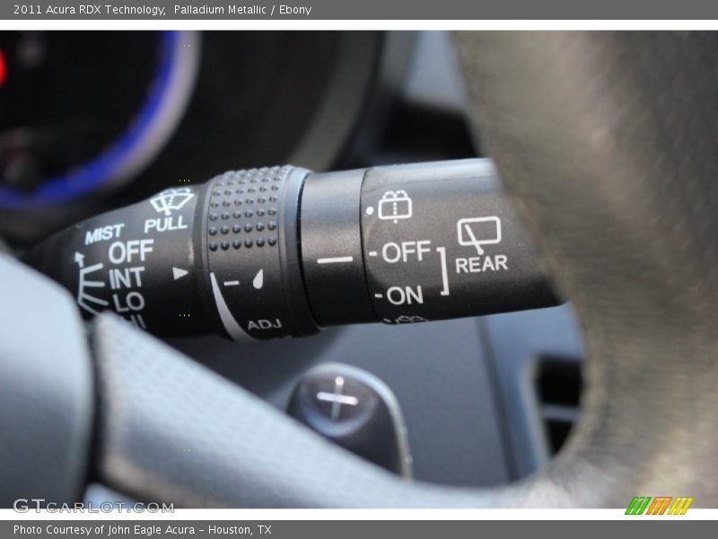 Palladium Metallic / Ebony 2011 Acura RDX Technology