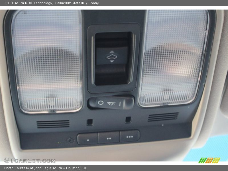 Palladium Metallic / Ebony 2011 Acura RDX Technology