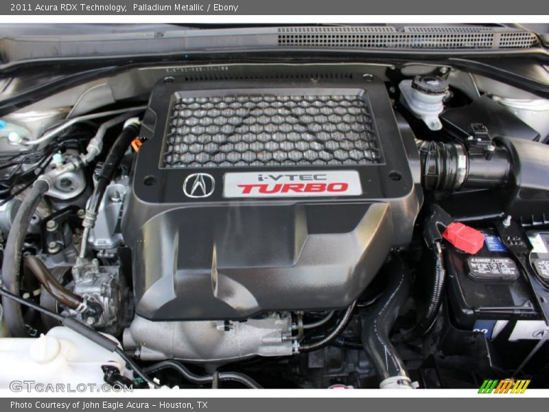 Palladium Metallic / Ebony 2011 Acura RDX Technology