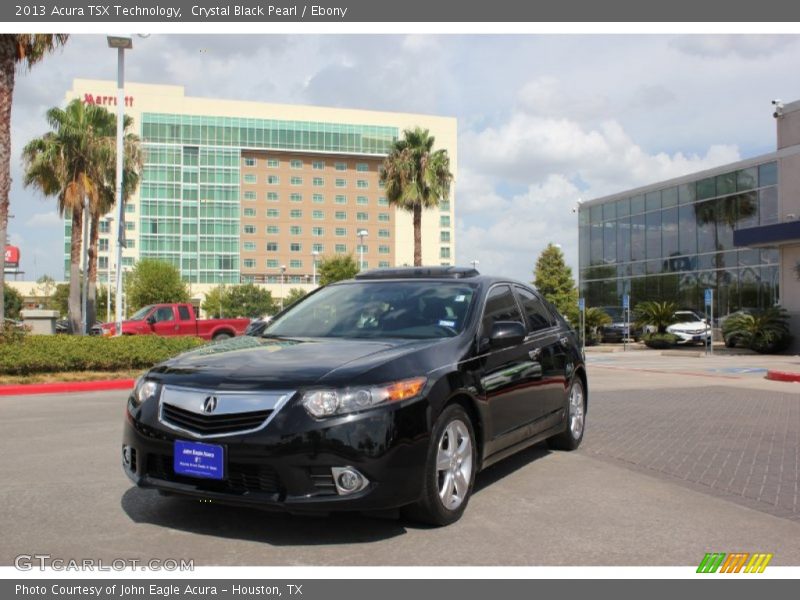 Crystal Black Pearl / Ebony 2013 Acura TSX Technology