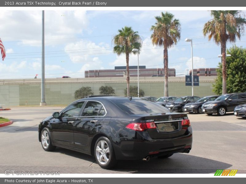 Crystal Black Pearl / Ebony 2013 Acura TSX Technology