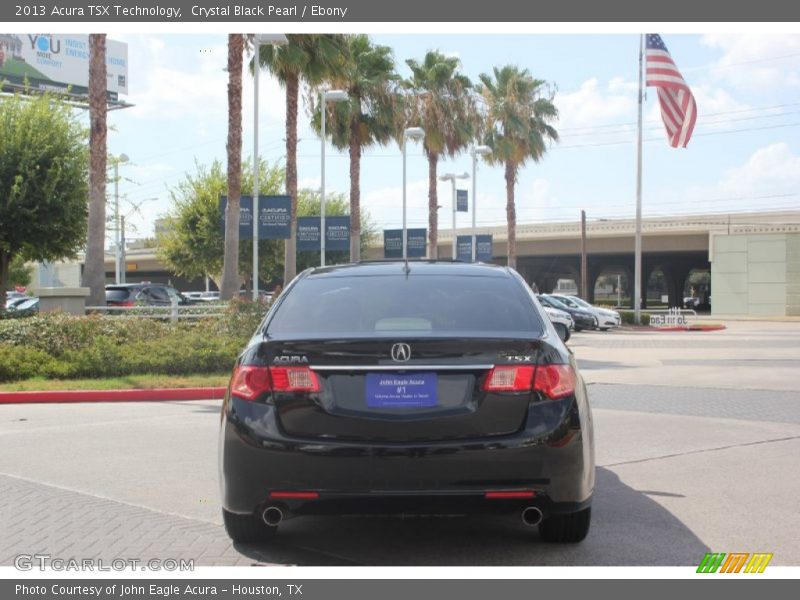 Crystal Black Pearl / Ebony 2013 Acura TSX Technology