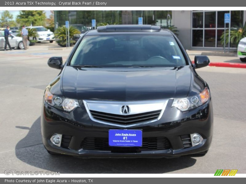 Crystal Black Pearl / Ebony 2013 Acura TSX Technology