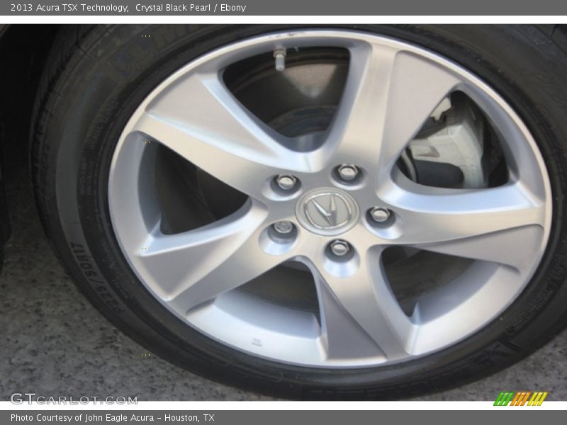 Crystal Black Pearl / Ebony 2013 Acura TSX Technology