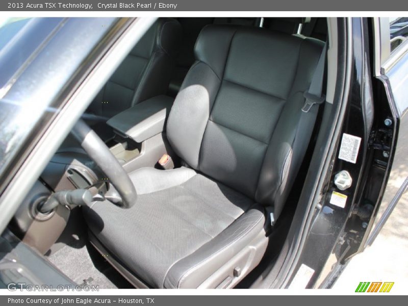 Crystal Black Pearl / Ebony 2013 Acura TSX Technology