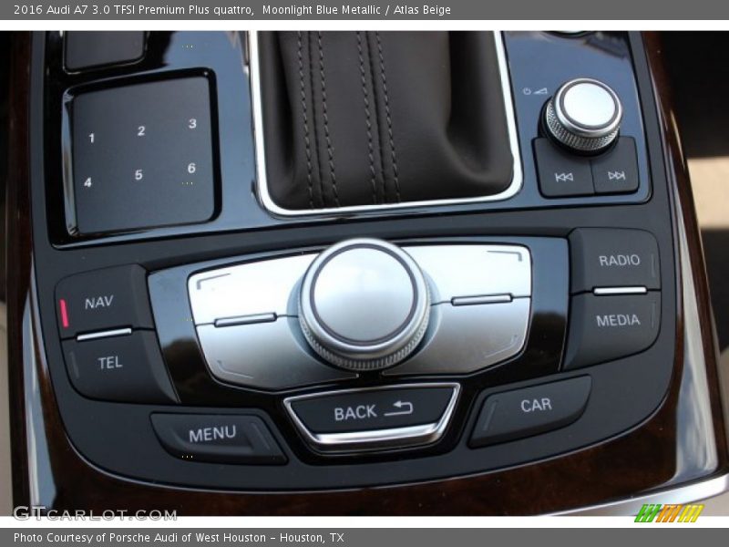 Controls of 2016 A7 3.0 TFSI Premium Plus quattro