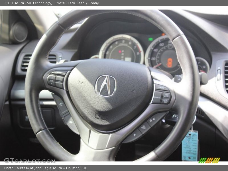 Crystal Black Pearl / Ebony 2013 Acura TSX Technology