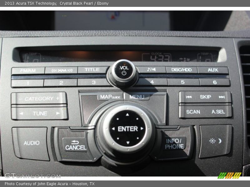 Crystal Black Pearl / Ebony 2013 Acura TSX Technology