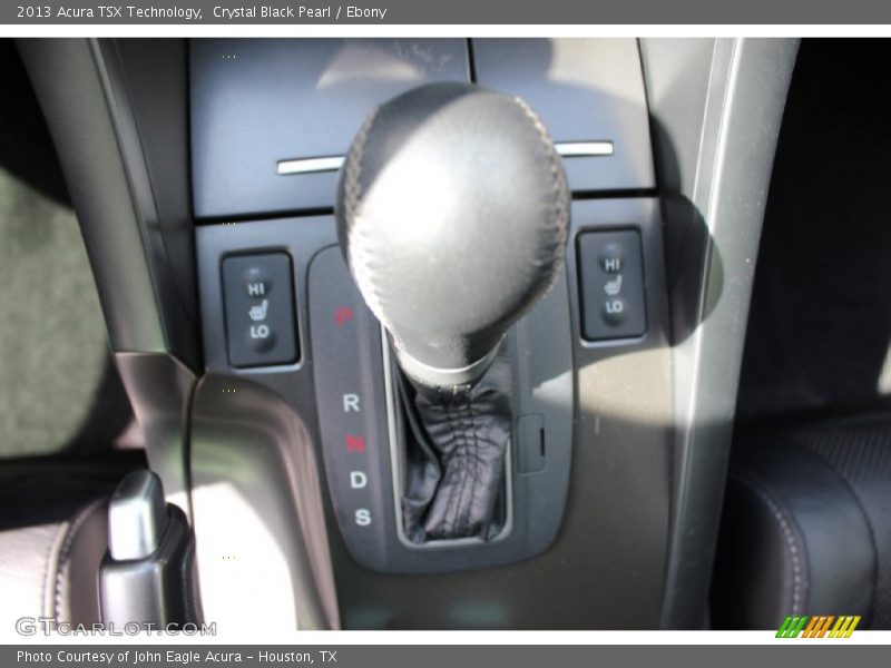 Crystal Black Pearl / Ebony 2013 Acura TSX Technology