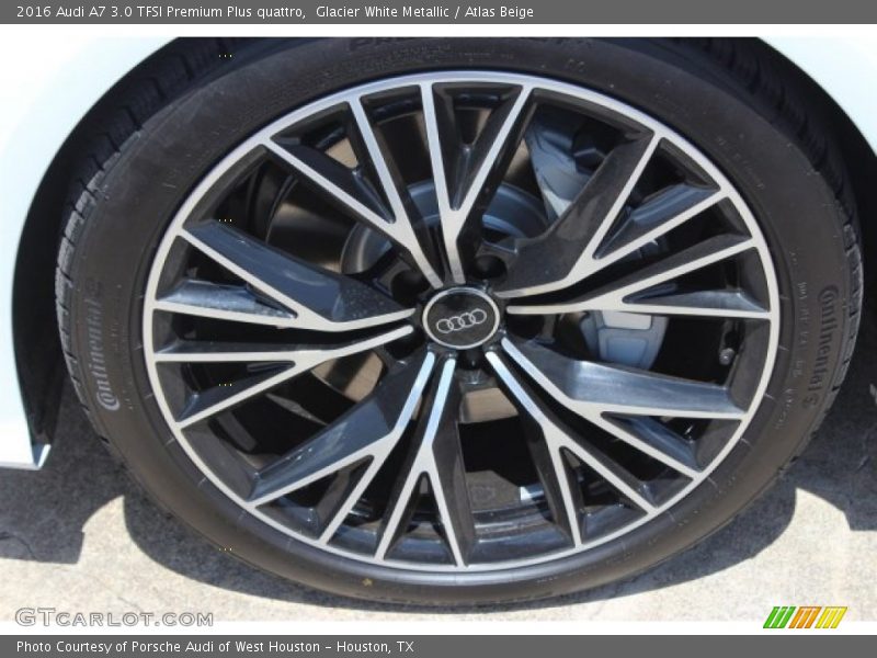 Glacier White Metallic / Atlas Beige 2016 Audi A7 3.0 TFSI Premium Plus quattro
