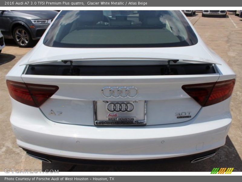 Glacier White Metallic / Atlas Beige 2016 Audi A7 3.0 TFSI Premium Plus quattro