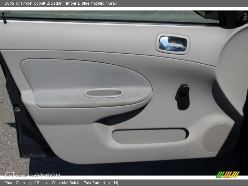 Imperial Blue Metallic / Gray 2009 Chevrolet Cobalt LS Sedan