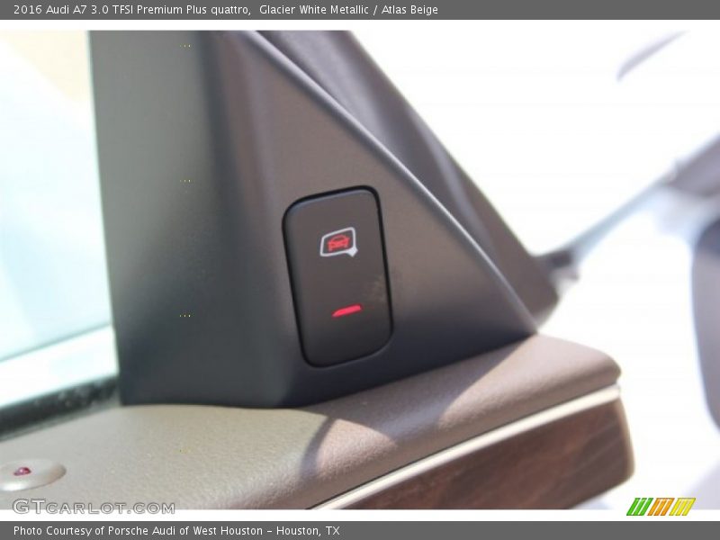 Glacier White Metallic / Atlas Beige 2016 Audi A7 3.0 TFSI Premium Plus quattro