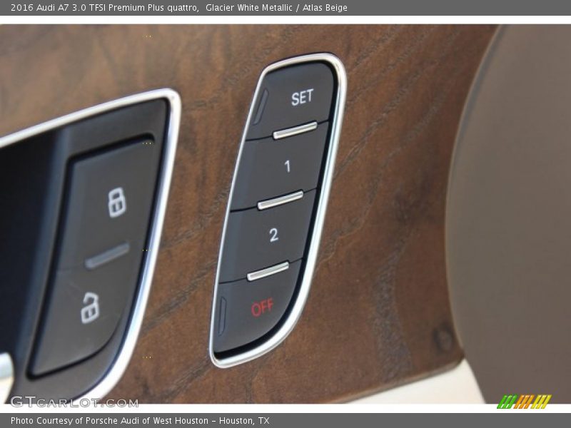 Glacier White Metallic / Atlas Beige 2016 Audi A7 3.0 TFSI Premium Plus quattro