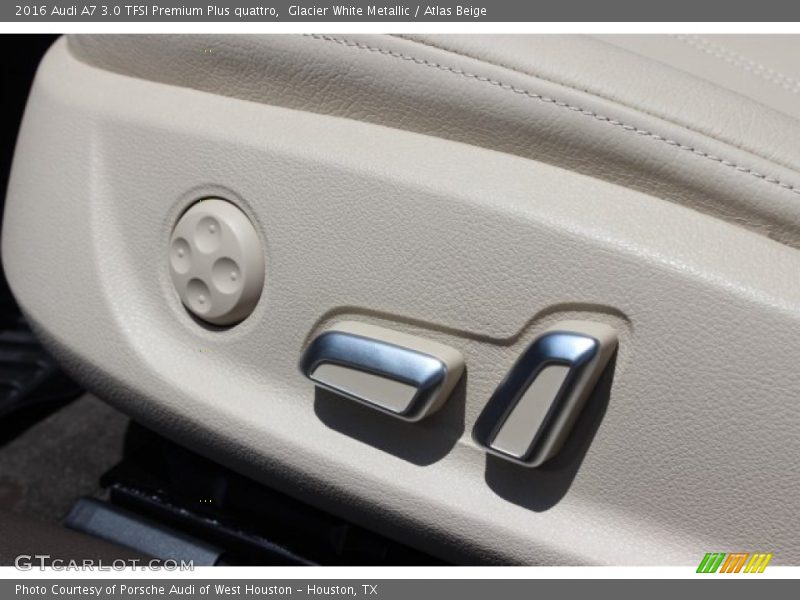 Glacier White Metallic / Atlas Beige 2016 Audi A7 3.0 TFSI Premium Plus quattro