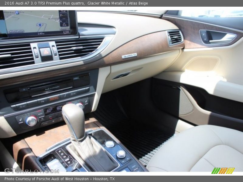 Glacier White Metallic / Atlas Beige 2016 Audi A7 3.0 TFSI Premium Plus quattro