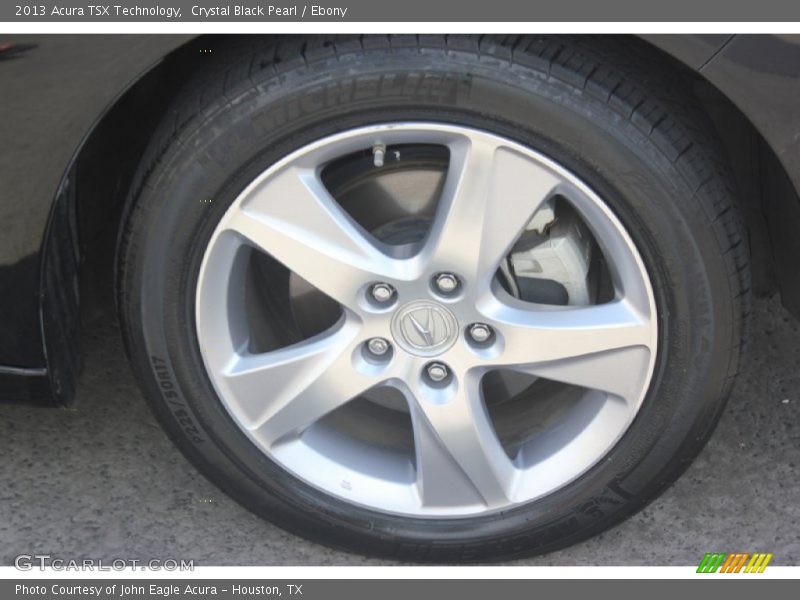 Crystal Black Pearl / Ebony 2013 Acura TSX Technology