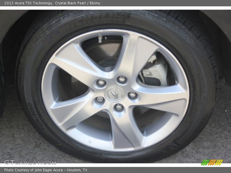Crystal Black Pearl / Ebony 2013 Acura TSX Technology