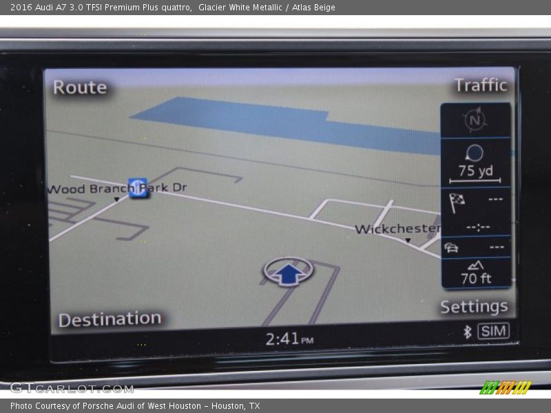 Glacier White Metallic / Atlas Beige 2016 Audi A7 3.0 TFSI Premium Plus quattro