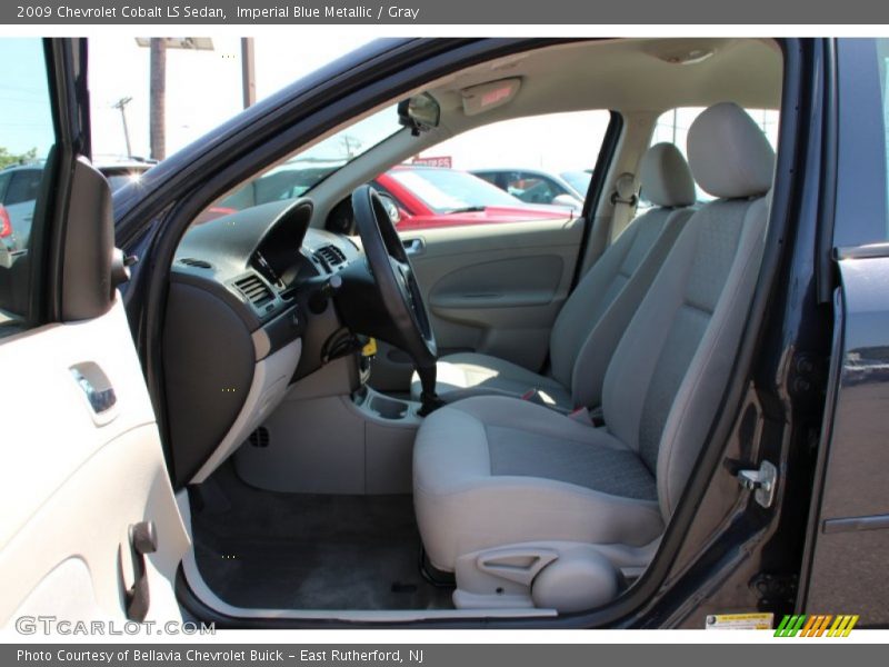 Imperial Blue Metallic / Gray 2009 Chevrolet Cobalt LS Sedan