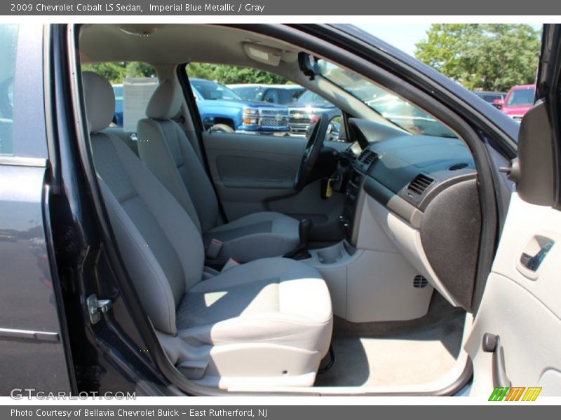 Imperial Blue Metallic / Gray 2009 Chevrolet Cobalt LS Sedan