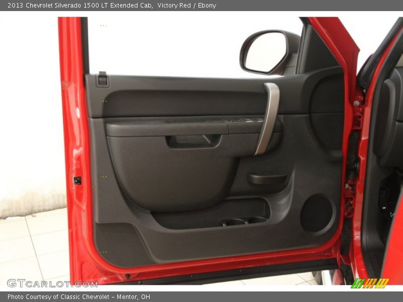 Victory Red / Ebony 2013 Chevrolet Silverado 1500 LT Extended Cab