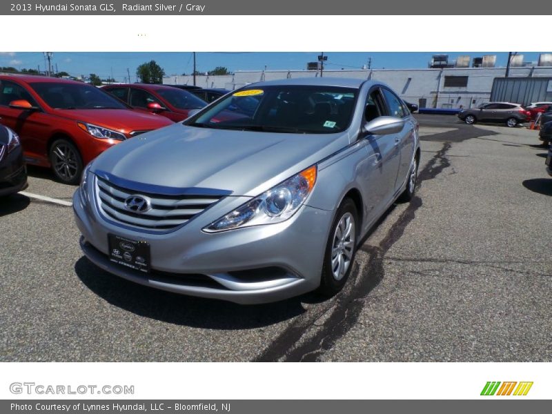 Radiant Silver / Gray 2013 Hyundai Sonata GLS