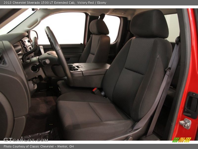 Victory Red / Ebony 2013 Chevrolet Silverado 1500 LT Extended Cab