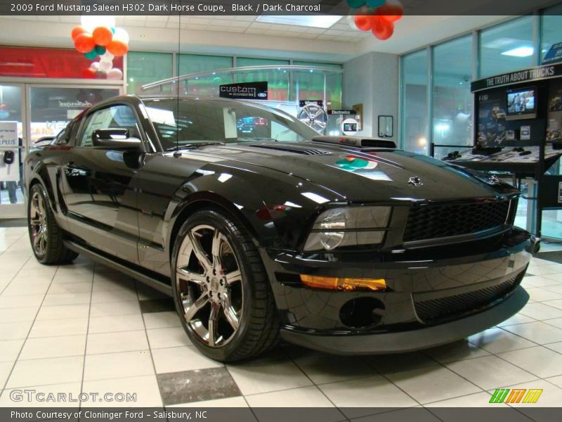 Black / Dark Charcoal 2009 Ford Mustang Saleen H302 Dark Horse Coupe