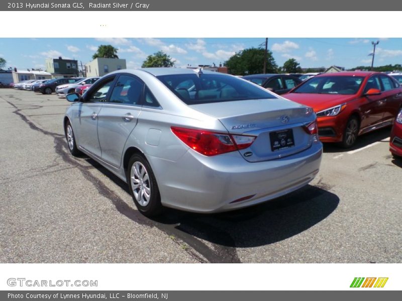 Radiant Silver / Gray 2013 Hyundai Sonata GLS