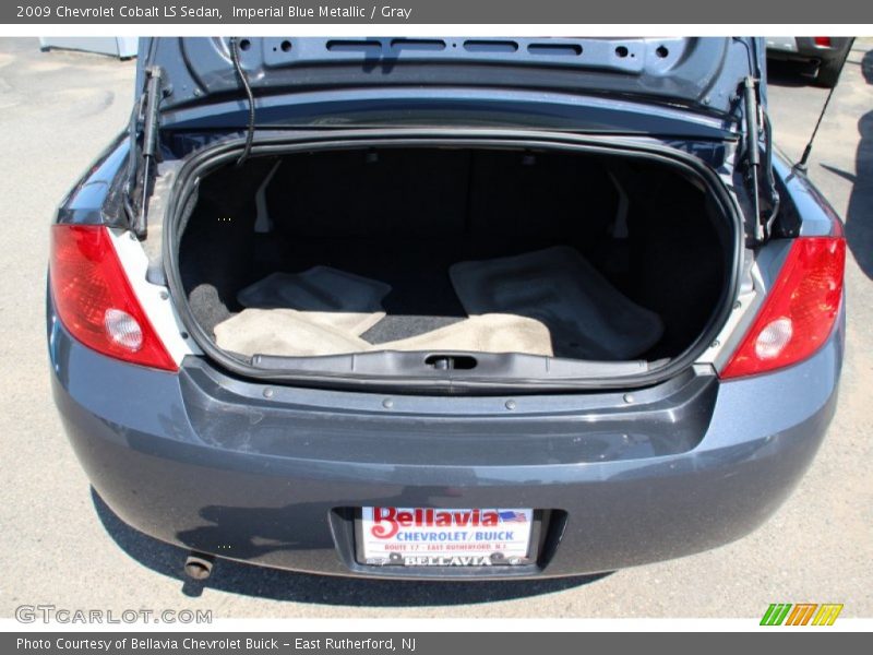 Imperial Blue Metallic / Gray 2009 Chevrolet Cobalt LS Sedan