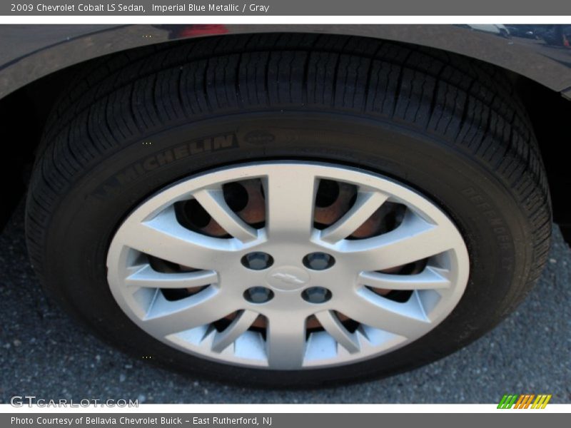 Imperial Blue Metallic / Gray 2009 Chevrolet Cobalt LS Sedan