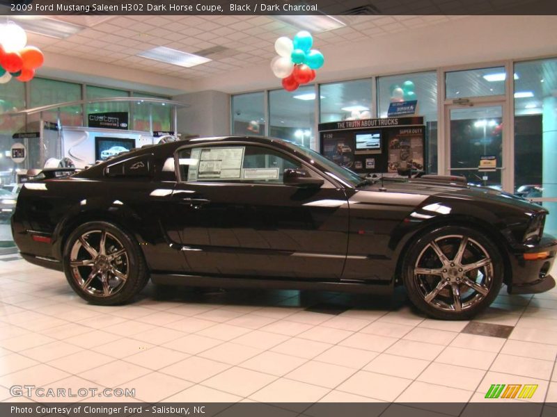 Black / Dark Charcoal 2009 Ford Mustang Saleen H302 Dark Horse Coupe