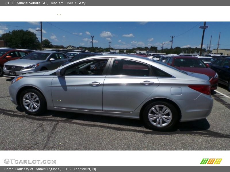 Radiant Silver / Gray 2013 Hyundai Sonata GLS