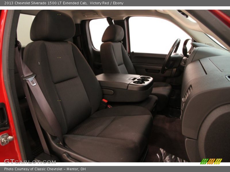 Victory Red / Ebony 2013 Chevrolet Silverado 1500 LT Extended Cab